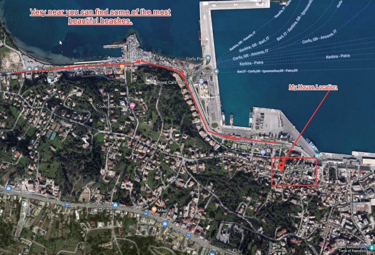 Filoxenos Houses Corfu Island Mantouki المظهر الخارجي الصورة